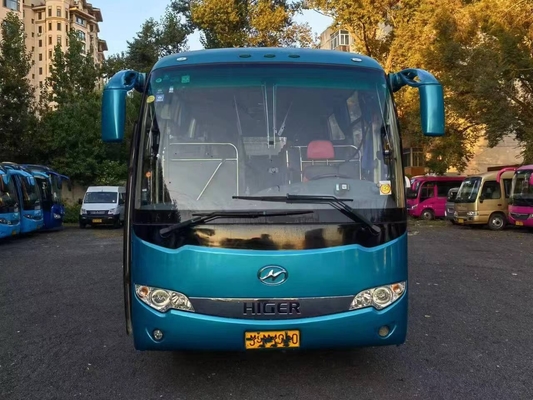 De luxe Hogere KLQ6796 gebruikte busbussen 34 opschorting van de de Plaatlente van de zetelslhd de Achtermotor 147kw