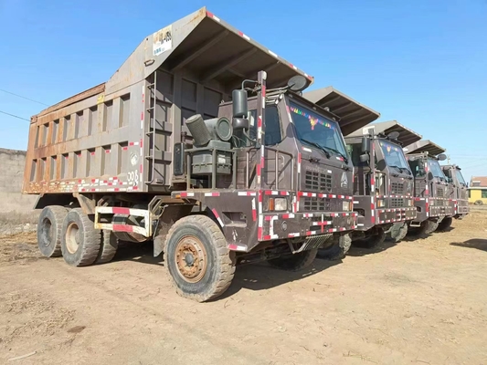 HOWO-de Vrachtwagen van de Mijnbouwstortplaats met 80 - 120 van de Tweede Handton Vrachtwagen voor Verkoop
