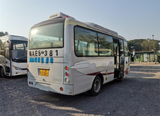 6 de zetels gebruikten Yutong-Dieselmotor 3100mm van Busbus second hand ZK5060xzs1