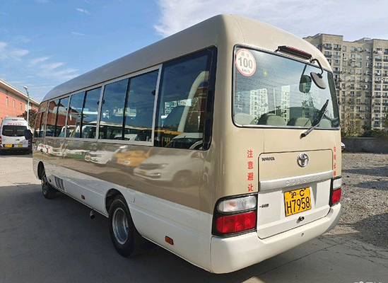 Mini Used Toyota Coaster Coach-Bus Tweede Hand 18Kw 1.6T