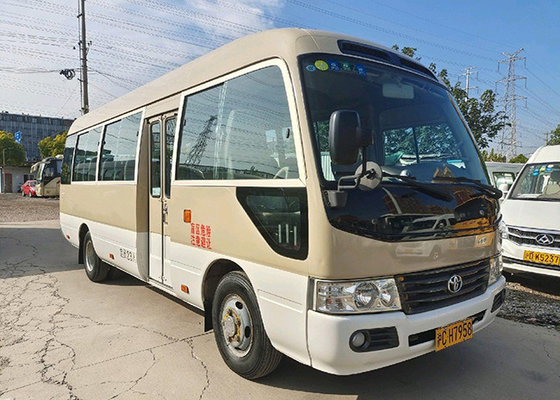 Mini Used Toyota Coaster Coach-Bus Tweede Hand 18Kw 1.6T