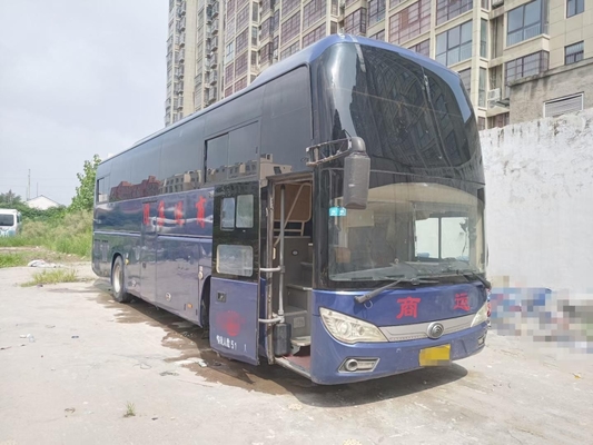 Bussen over lange afstand Yutong ZK6118 51seats Yuchai 206kw Gebruikte Touringcar met twee deuren