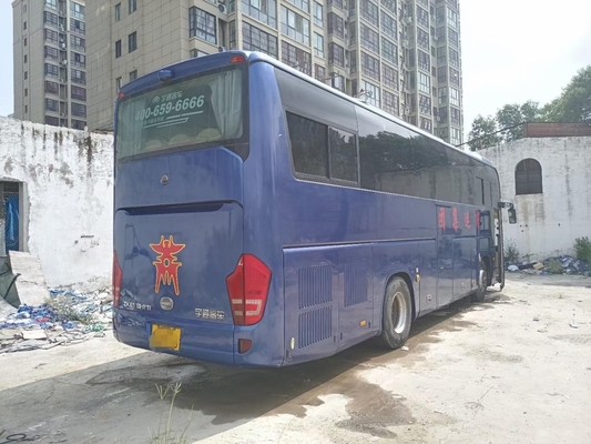 Bussen over lange afstand Yutong ZK6118 51seats Yuchai 206kw Gebruikte Touringcar met twee deuren