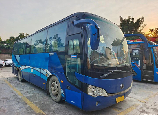 Vervoert de Gebruikte Yutong Passagier van 39 Zetelsrhd Lhd Tweede Handhoog rendement per bus