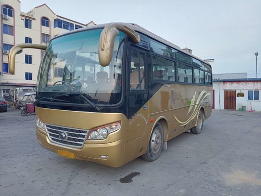 Tweede Hand 35 Zetels Gebruikte Yutong-de Emissie Euro Passagier 3 van de Forenzenbus