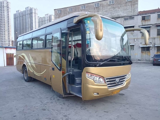 Tweede Hand 35 Zetels Gebruikte Yutong-de Emissie Euro Passagier 3 van de Forenzenbus