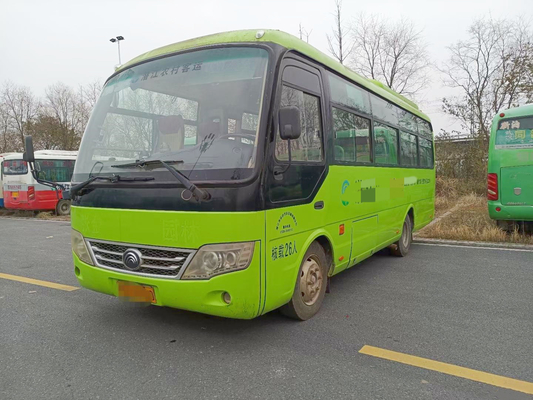 ZK6729D gebruikte Yutong-Tweede Hand 26 van de Passagiersbus de Bus van de Zetelsreis