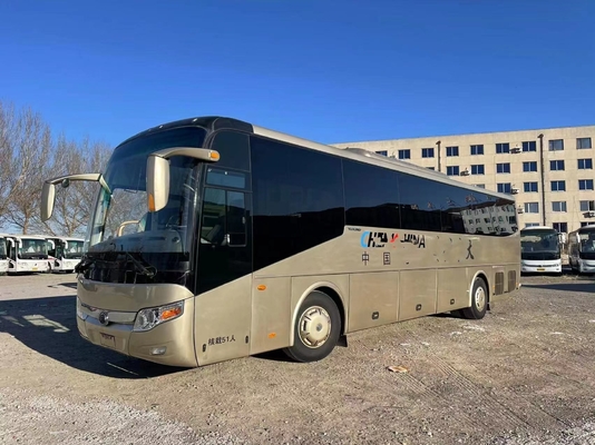 De gebruikte Luxe vervoert 51seats-van de de Handaandrijving van Bustwo doors left van het Merkweichai van Yutong de Achtermotor per bus