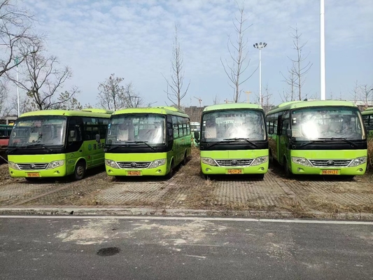 Bus 26 Seaters-Toeristenbus Modelzk6729d van de tweede Handyutong Gebruikte Passagier