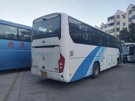 Bagage Gebruikte Luxebus 48 Zetelszk6119 Yutong Bus met de Middenbussen van de Deur Achtermotor