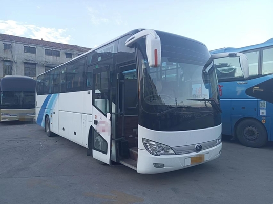 Bagage Gebruikte Luxebus 48 Zetelszk6119 Yutong Bus met de Middenbussen van de Deur Achtermotor