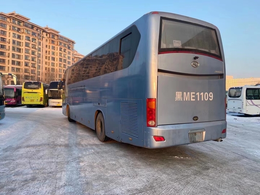 Gebruikt Jaar 51 de Zetels Gebruikte Bus Team Travel Bus For Africa van BusBus 2014 van Kinglong XMQ6128