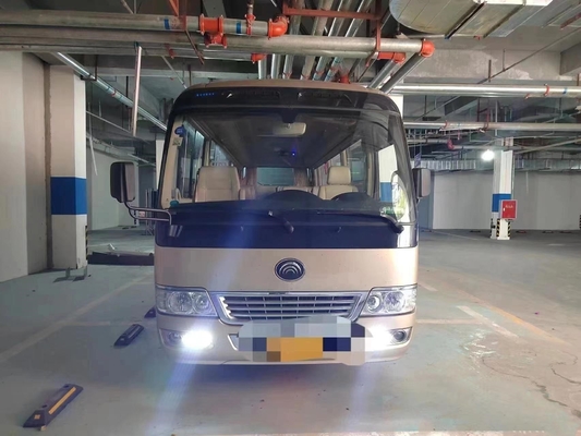 Van de de Transmissiebenzine 2018 van Yutong T7 17seats van de dieselmotorbus Automatische Tweede Hand 17 Seater