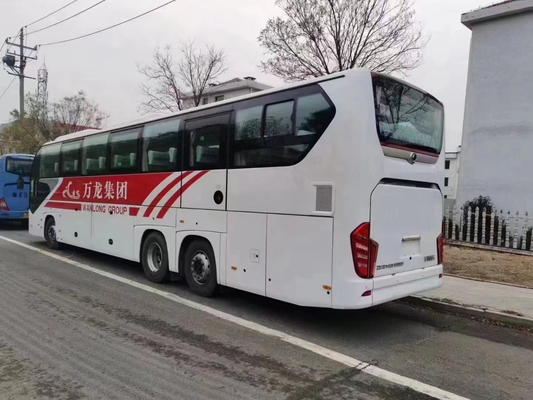 Jaar 56 Zetels Gebruikte Yutong-Bussen Zk6148 Dubbel Axle Bus van Bus 2020 van de reisbus