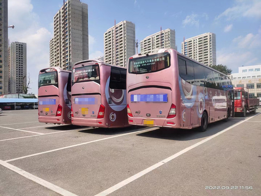Gebruikt van de de Handbus 2016 van Yutong ZK6122 Tweede van Motorbussen Jaar 55 de Diesel van de Zetelsstad