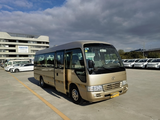 Het Toyota Gebruikte Japan Gebruikte Handtoestel van de Onderlegger voor glazenbus 2010 Jaar Luxueus met 20 Zetels