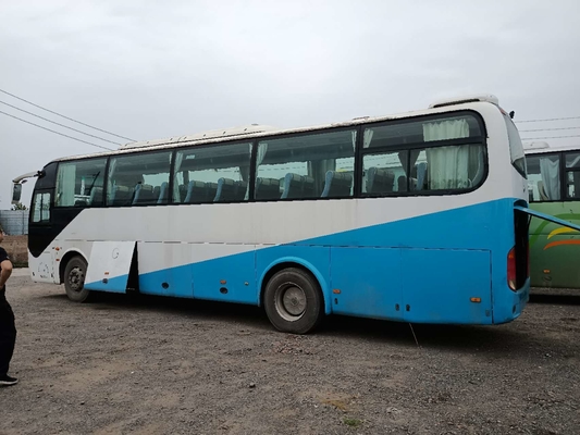 Gebruikte de de Bus51seats Witte Kleur van de tweede Handreis Yutong-de Motor ZK6110 van Busyuchai