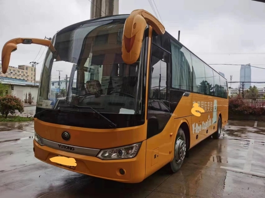 Gebruikte van de Tweede Hand Jonge Tong Bus ZK6115 van Luxebussen Gele Kleur 60 de Motor van Zetelsyuchai