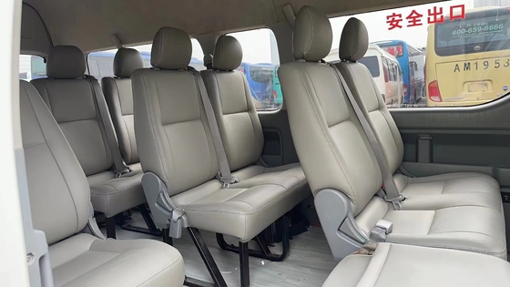 Japanse Gebruikte Bussen Toyota Hiace 15 de Minibusolie Front Engine Charger Plug van de Zetels Tweede Luxe