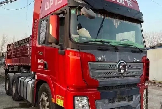 De gebruikte van de het Dakcabine van Tractoraanhangwagens Hoge Vrachtwagen van de de Motor500hp 6×4 SHACMAN D'LONG X3000 Tractor van Weichai