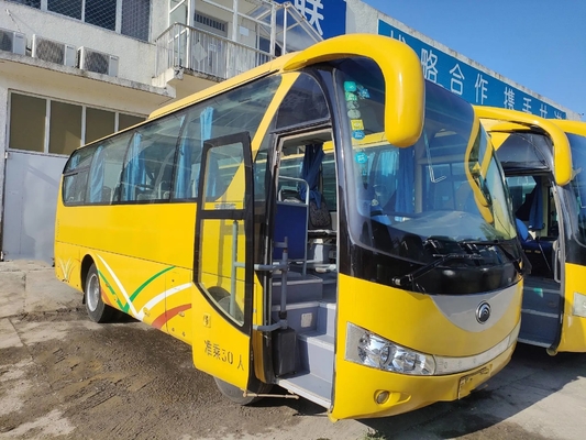 30 Zetels gebruikten van de Kleurenyuchai van Passagiersbussen Gele de Motor Tweede Hand Yutong ZK6798