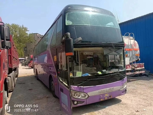 Gebruikte van het de Motorluchtkussen van Weichai van de Reisbus Opschorting 54 de Enige Deur Kinglong XMQ6119 van de ZetelsAirconditioner