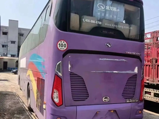 Gebruikte van het de Motorluchtkussen van Weichai van de Reisbus Opschorting 54 de Enige Deur Kinglong XMQ6119 van de ZetelsAirconditioner