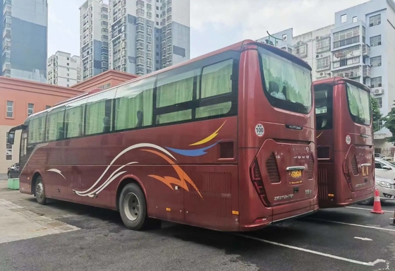 Gebruikte Doorgangsbus de Motor 310hp 52 van het de Remluchtkussen van de Zetelsschijf Opschorting 2 Deuren Jonge Tong ZK6117 van 2021 Jaaryuchai