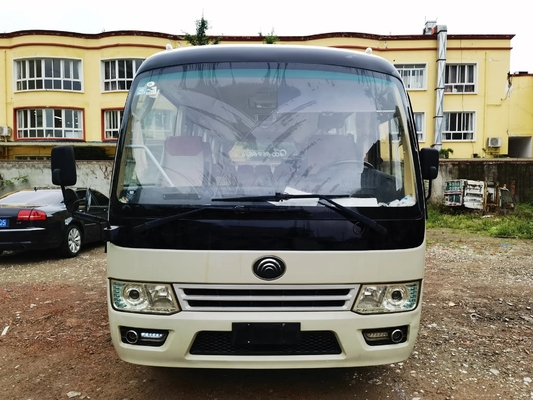 Gebruikt 16 Seater-Minibus 2016 Jaar Front Engine 19 Zetels die de Bus ZK6729D glijden van Yutong van de Vensterlhd/rhd tweede Hand