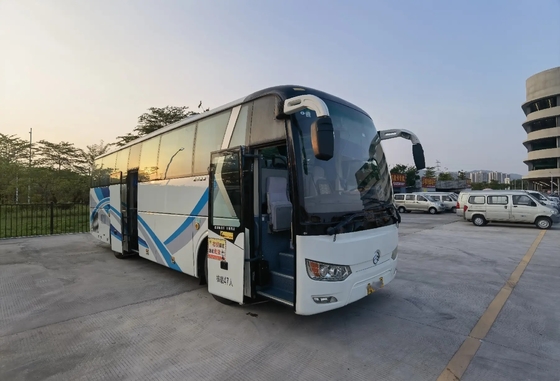 De gebruikte Luxe traint Motor 6 van Dragon Bus XML6102 Yuchai van 2 Deuren80% Nieuwe 47 Zetels 2de Gouden Cyliders met a/c