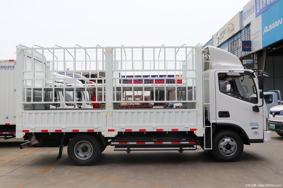 Nieuwe energievoertuigen Kabel 1,2 ton laden Foton hek Truck Puur elektrisch