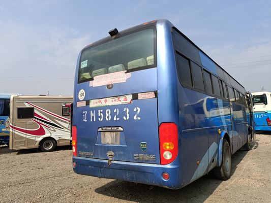 ZK6102D Vooraf bezet Yutong Bussen Schuifvenster 43 zitplaatsen Grote bagageruimte