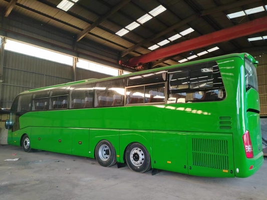 Dubbeldeff gebruikte Yutong bussen ZK6147 Youngtong Weichai motor 61 zitplaatsen airbag