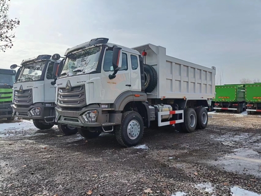 Howo Dump Truck 6x4 Nieuwe 400 pk Weichai Motor Een-en-halfcab Spring Leaf LHD/RHD