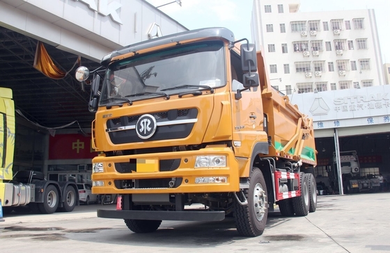 Sino Truck Nieuw stedelijk bouwwerk 6*4 Rijmodus 10 banden laag dak Links handrijden