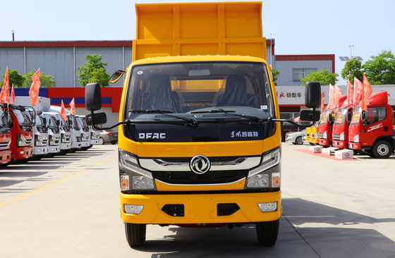 Mini Dump Truck Te koop Euro 5 Emission Chinese merk Tipper Dubbele cabine 4 * 2 Drive Mode