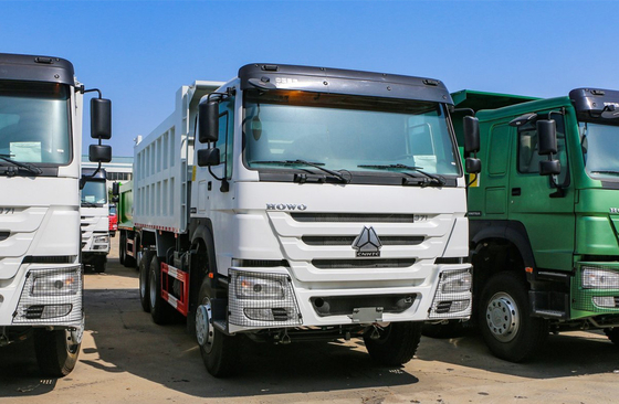 Sino Truck Gebruikt 6×4 Dump Truck Howo 371hp Euro 3 Gebruik In Afrika 6,8 meter lange doos