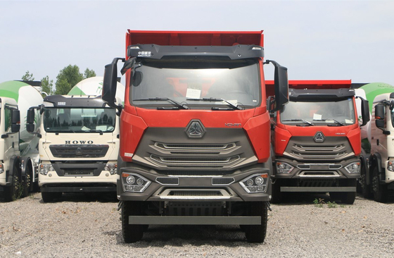 Sino Truck 60t Dumper Power Diesel Motor 440hp Hohan Tipper 8×4 Mijnbouw Transport