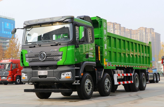 Te koop Dump Truck krachtige 460 pk Shacman X3000 12 wielen Constructie afval transport