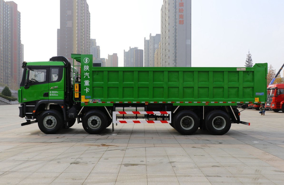Te koop Dump Truck krachtige 460 pk Shacman X3000 12 wielen Constructie afval transport