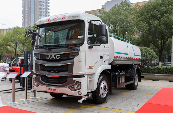 Sprinkler Water Tanker Truck JAC 4×2 Eenastig 200 pk Dieselmotor 10 kubieke Tanker