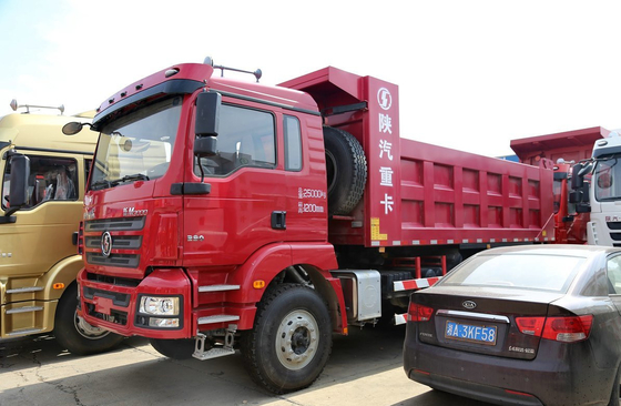 Gebruikte dumptruck te koop Euro 4 emissie Shacman M3000 model laden 20 ton enkel slaap