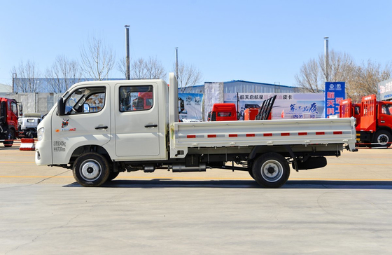 Gebruikte mini vrachtwagen benzinemotor 122 pk wit kleur linkse stuur 3 ton lading LHD