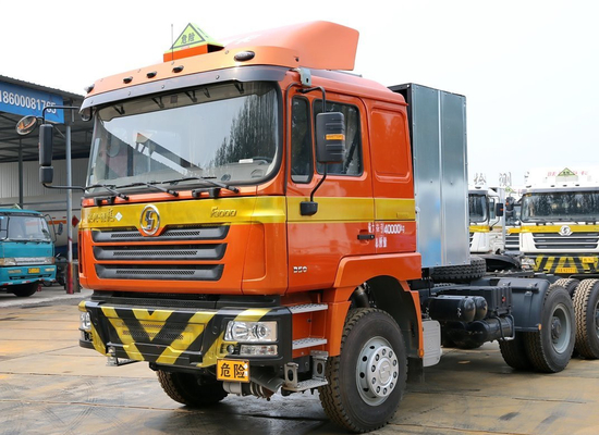 Tractor Truck Head Shacman Gas Transport Horse 6*4 Met 3 Assen Weichai 350hp LNG Manual