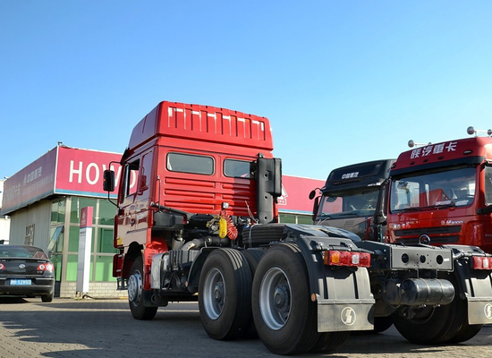 Shacman Tractor Truck F3000 High Roof Cabin 10 banden Weichai 375hp LHD/RHD Goed gebruik In Afrika