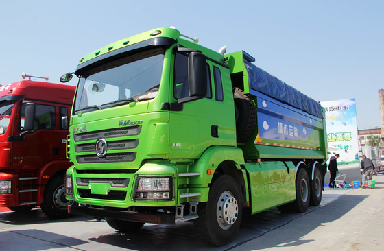 Steengroeve dumptruck te koop Shacman 6*4 Diesel en LNG Hybrid Tipper China Truck 336hp