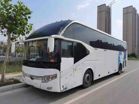 Tweede hand Yutong Passagiersbus Zk6122 Grote capaciteit Bagage Weichai Motor 336hp A/C