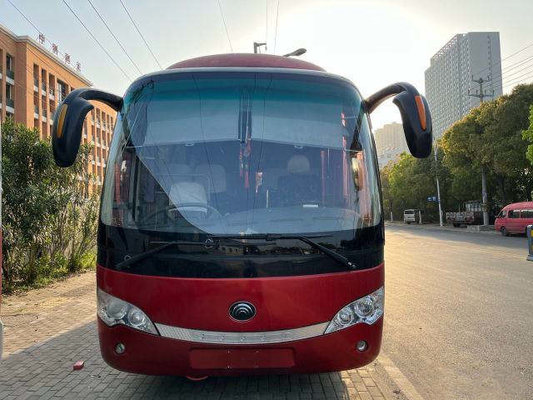 39 zitplaatsen YUTONG tweedehandscoach, gebruikte dieselbus 2010 Jaar Euro III emissie standaard