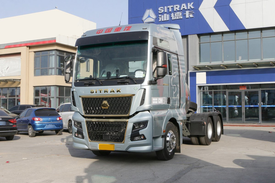Sinotruk SITRAK Traktor Truck C9H Zware Truck 560HP 6X4 LNG Automatische Transmissie
