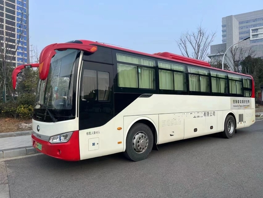 Gebruikte bus te koop Yutong ZK6115 Pure Electirc Coach Bus 48 zitplaatsen 2017 Jaar Schuifvenster